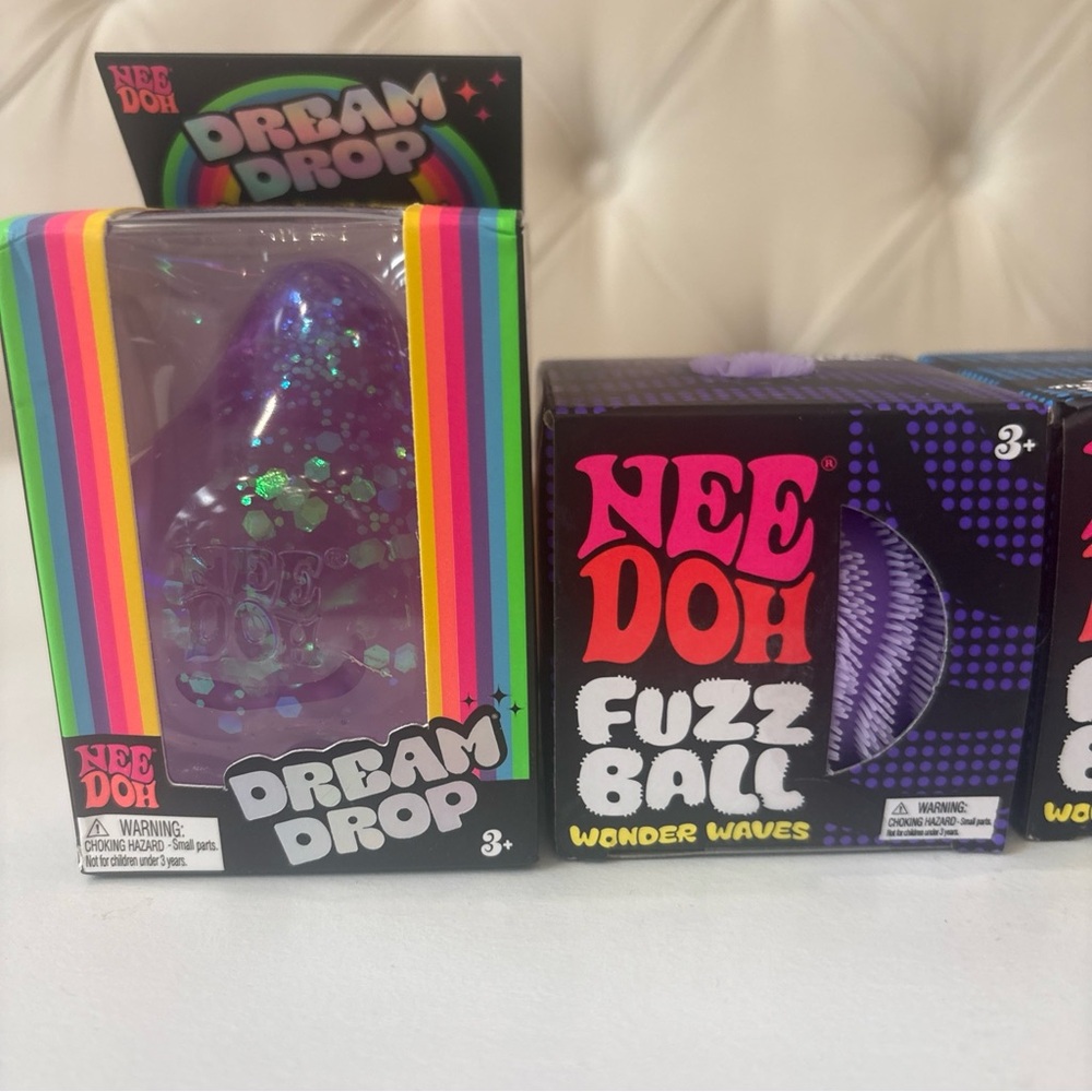 Nee Doh Dream Drop Purple Kids Sensory Toy